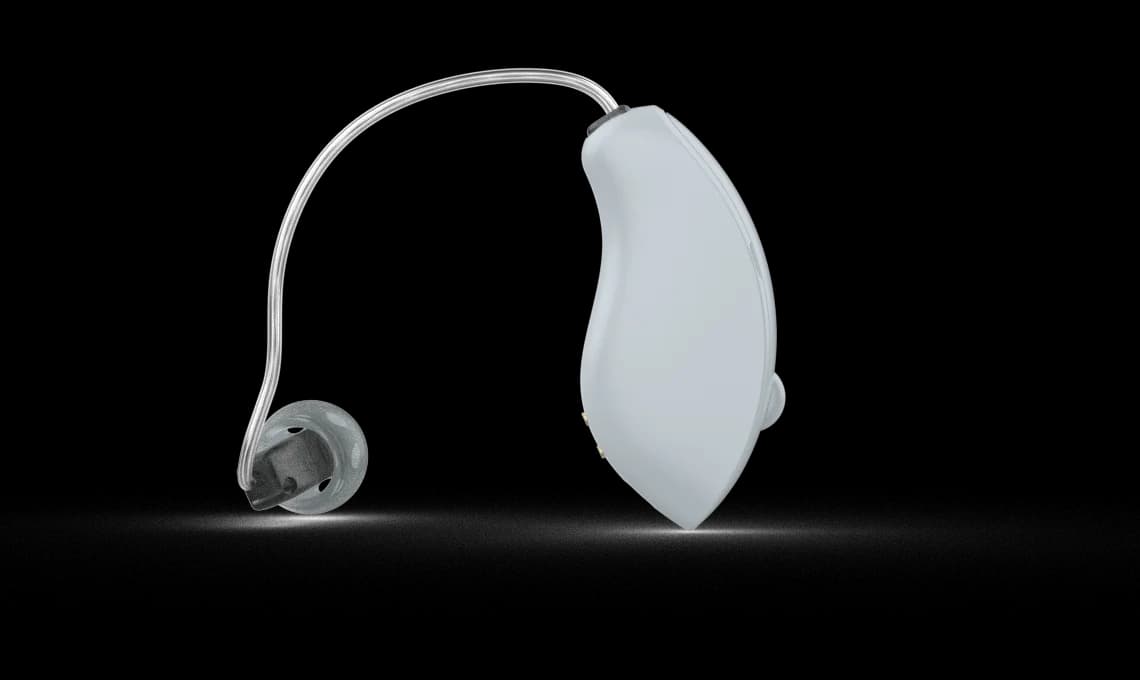 Starkey Genesis AI 24 mRIC R in Weiss
