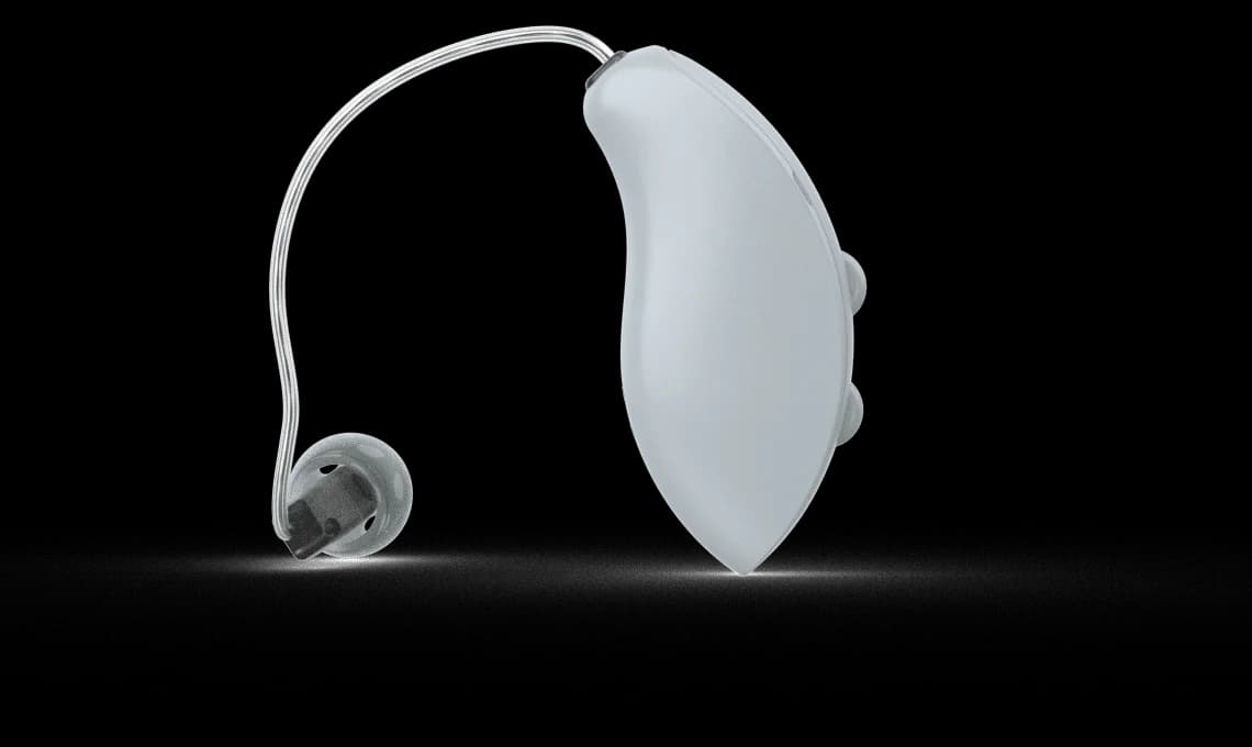 Starkey Genesis AI 20 RIC RT in Weiss
