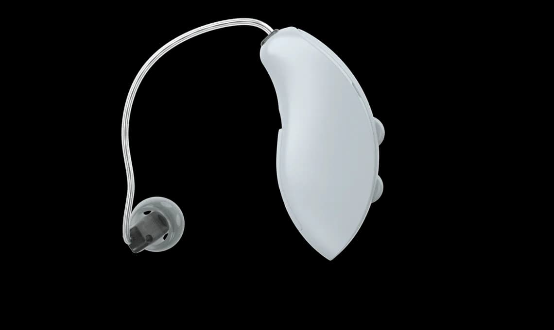 Starkey Genesis AI 12 RIC 312 in Weiss